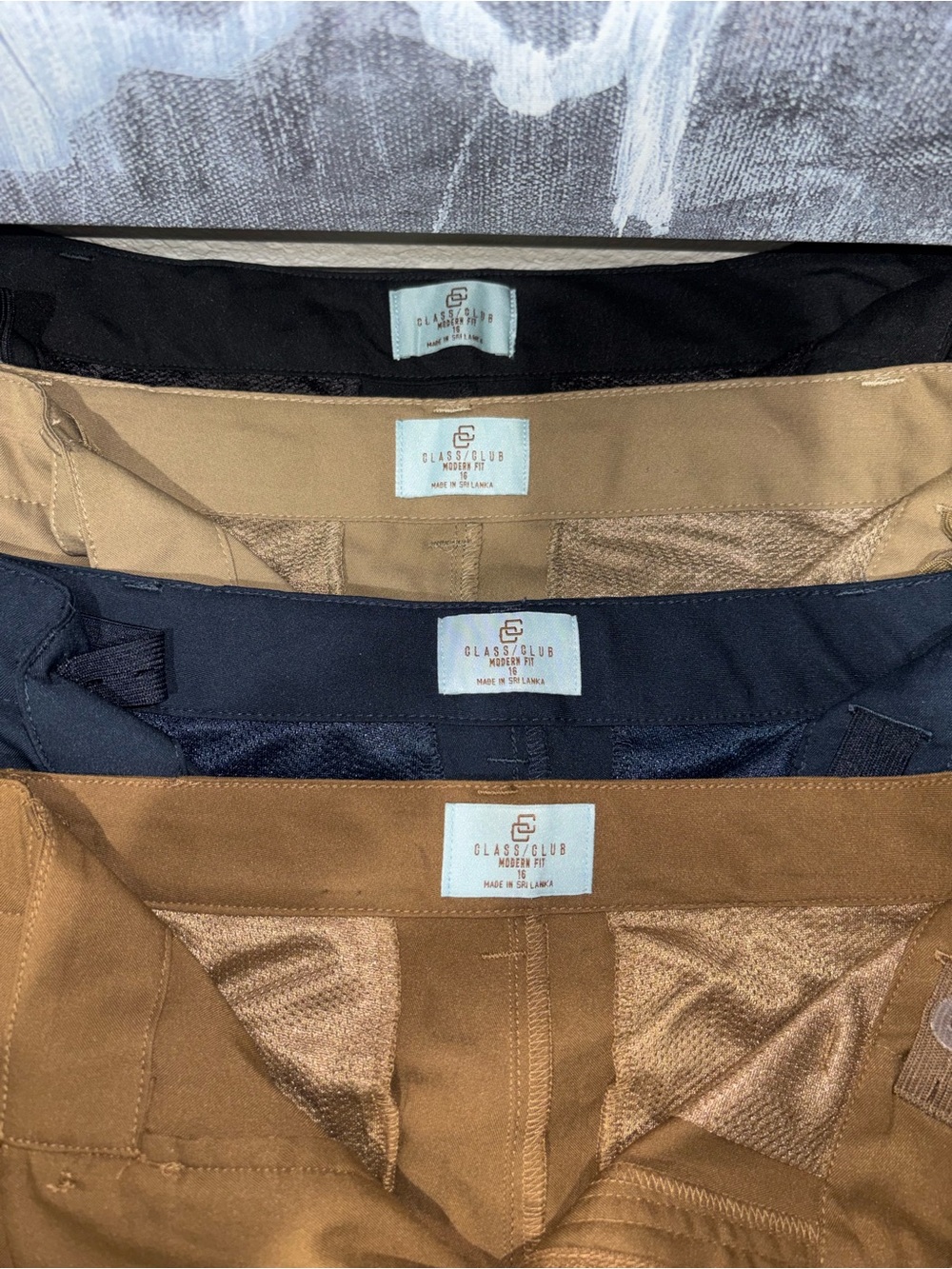 9 pairs Boys (big boys)  shorts and dress pants SZ 16/18 - Picture 3 of 16
